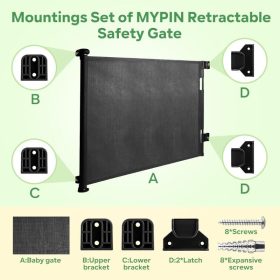   Blux Pótalkatrész Készlet Visszahúzható Babarácshoz – Fekete