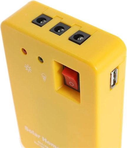 Solární nabíječka 7V 3W s ovládacím kabelem – Přenosný mini solární panel