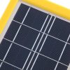 Solární nabíječka 7V 3W s ovládacím kabelem – Přenosný mini solární panel