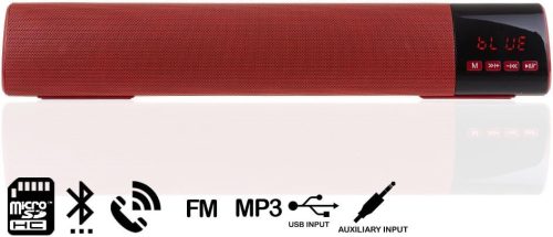 B28S LCD červený mini reproduktor