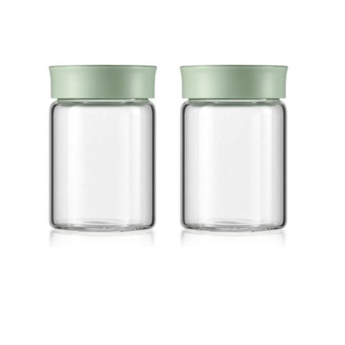 Sada na skladování do nepropustného skla Buydeem CS1002 – 2 x 300ml dózy na koření a úložný prostor pro potraviny