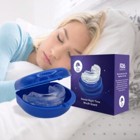   Chránič zubů DreamHero proti chrápání – pomůcka pro polohování čelisti pro klidný spánek