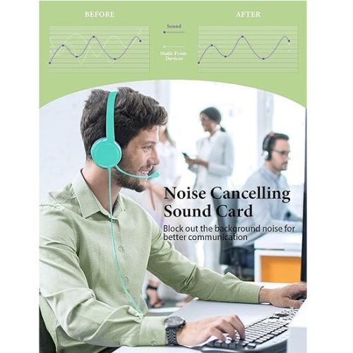 Dětská sluchátka MPOW v mátově fialové barvě – nastavitelná a pohodlná sluchátka