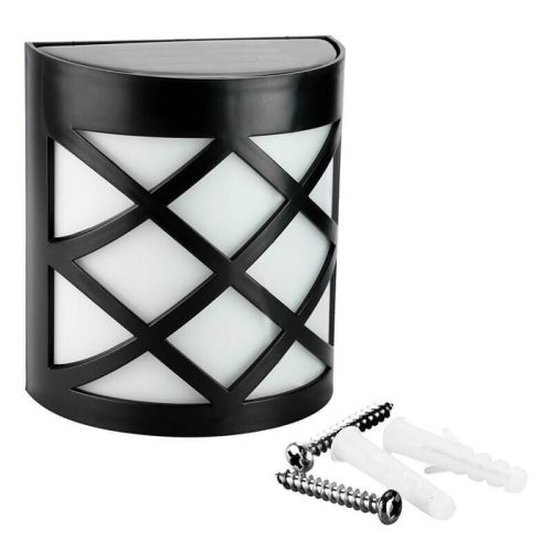 SOLAR Solární zahradní nástěnná dekorativní lampa