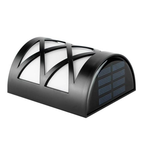 SOLAR Solární zahradní nástěnná dekorativní lampa