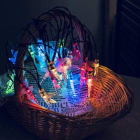   Sada solárních dekorativních světel Innolight ve tvaru vážky – venkovní osvětlení nálady