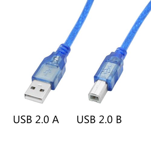 Kabel pro tiskárnu USB-B 3 m – USB 2.0, kabel pro připojení tiskárny a skeneru