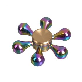 Kovová květina Innootech Colorful Fidget Spinner