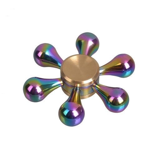 Kovová květina Innootech Colorful Fidget Spinner