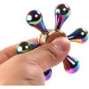 Kovová květina Innootech Colorful Fidget Spinner