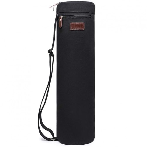 Černý obal na podložku na jógu BOENCE – praktický a přenosný