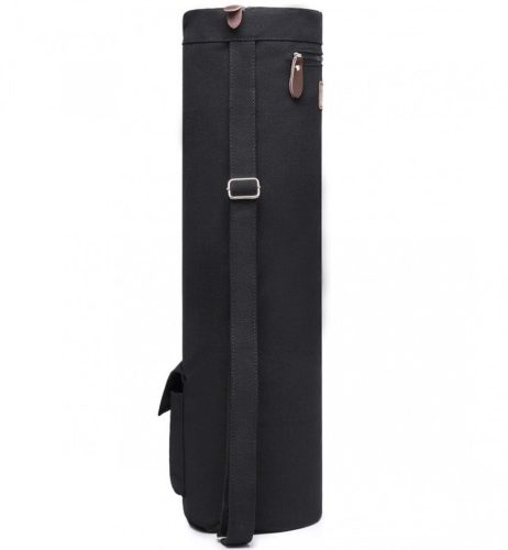 Černý obal na podložku na jógu BOENCE – praktický a přenosný