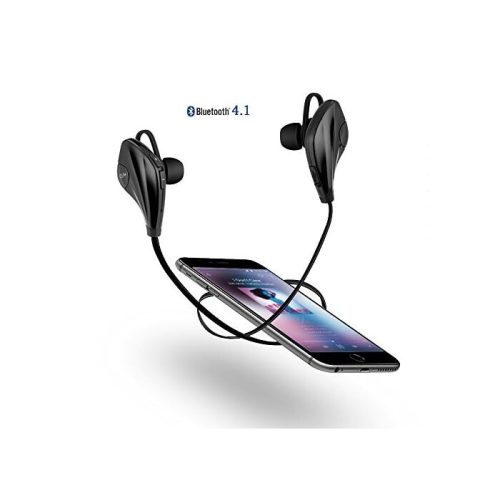 Bluetooth sluchátka LaunchFort, sportovní sluchátka, vysoce věrný zvuk (černá)