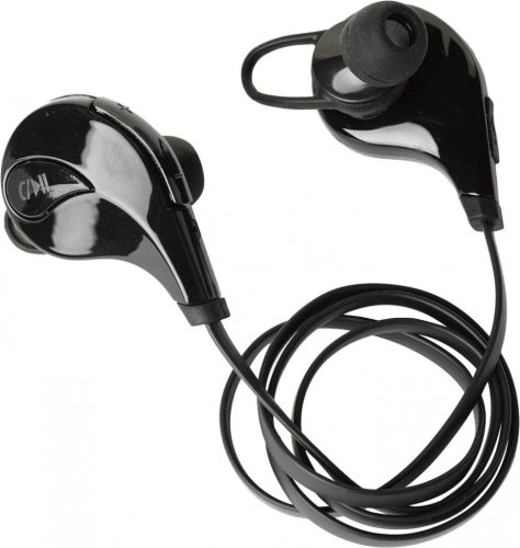 Bluetooth sluchátka LaunchFort, sportovní sluchátka, vysoce věrný zvuk (černá)