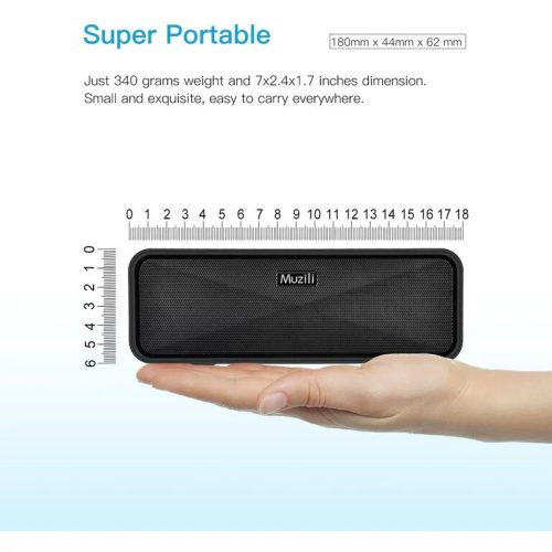 Bezdrátový Bluetooth reproduktor Muzili - černý