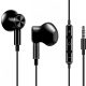 Drátová sluchátka ME-19 s vestavěným mikrofonem (černá)