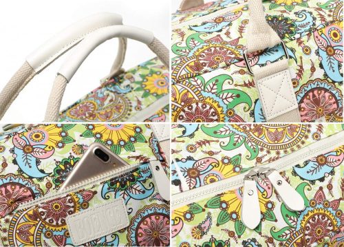 Taška na podložku na jógu BOENCE (květinová)