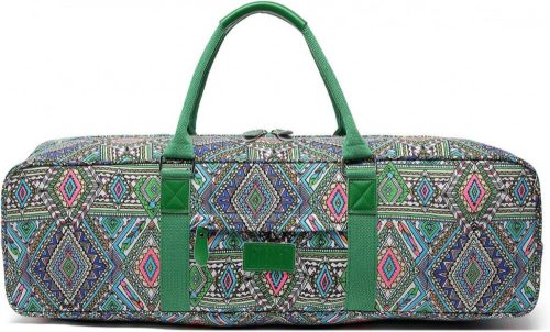 BOENCE Bohemian Yoga Bag Green – Taška na zip na jógové vybavení