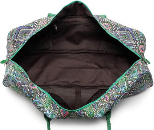 BOENCE Bohemian Yoga Bag Green – Taška na zip na jógové vybavení