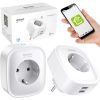 Dvojitá chytrá zásuvka Gosund SP112 s WiFi a USB portem – 2 EU zásuvky, monitorování spotřeby energie, časovač