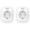 Dvojitá chytrá zásuvka Gosund SP112 s WiFi a USB portem – 2 EU zásuvky, monitorování spotřeby energie, časovač