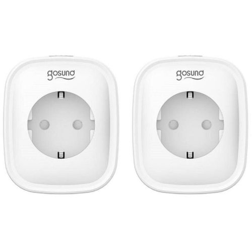 Dvojitá chytrá zásuvka Gosund SP112 s WiFi a USB portem – 2 EU zásuvky, monitorování spotřeby energie, časovač