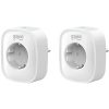 Dvojitá chytrá zásuvka Gosund SP112 s WiFi a USB portem – 2 EU zásuvky, monitorování spotřeby energie, časovač