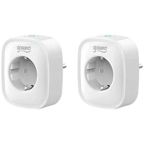 Dvojitá chytrá zásuvka Gosund SP112 s WiFi a USB portem – 2 EU zásuvky, monitorování spotřeby energie, časovač
