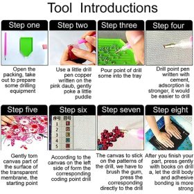   Sada na diamantovou malbu se vzorem koček a psů – kreativní koníček a dekorace