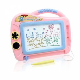   Magnetická kreslicí tabule AiTuiTui pro děti – od 3 let, růžová