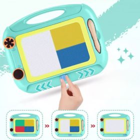   AiTuiTui Zelená magnetická kreslicí tabule pro děti – kreativní a ekologická