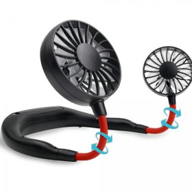   Aromaterapeutický náhrdelník s ventilátorem – přenosný osvěžovač vzduchu s osvěžujícím účinkem