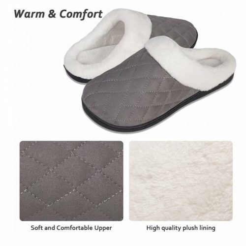 ULTRAIDEAS Dámské zimní ponožky z paměťové pěny, velikost 36-47 - šedé