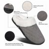 ULTRAIDEAS Dámské zimní ponožky z paměťové pěny, velikost 36-47 - šedé