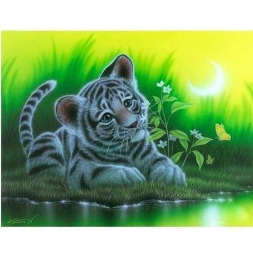 Bshop Diamond Painting (Baby Tiger)