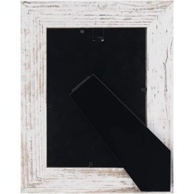   3dílný rám na obraz – stojanový a nástěnný, 10x15 cm (vintage bílá)