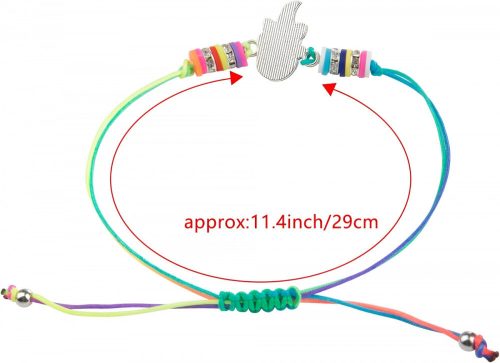 Náramky přátelství Comius Sharp, 12 ks – ručně tkané, se zvířecím vzorem
