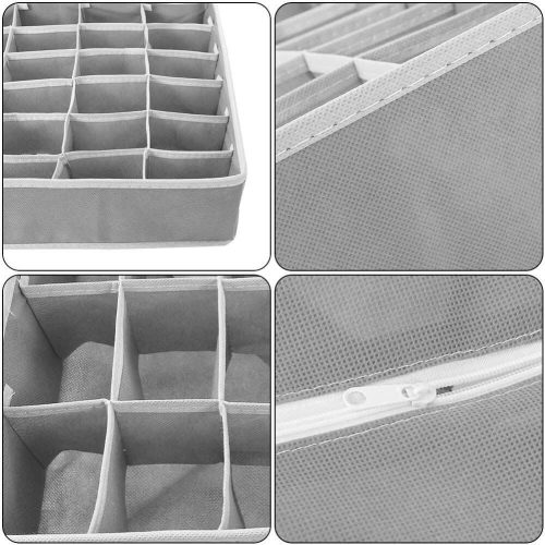 Organizér do zásuvek Yorgewd 2 ks (šedý)