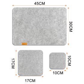   Sada jídelních prostírání SportOut světle šedá – tepelně odolné, protiskluzové silikonové prostírání a podtácek