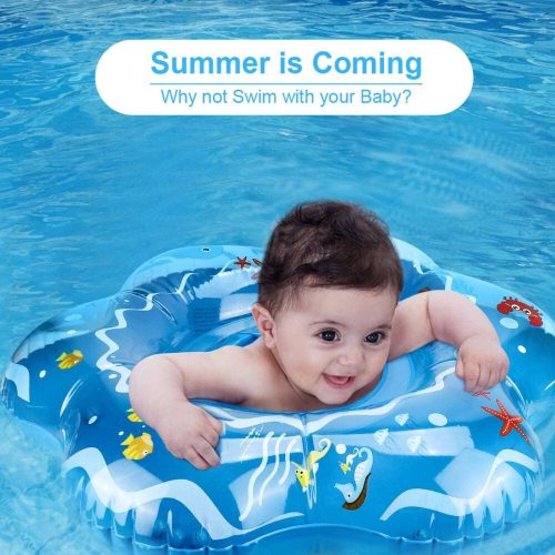 Dětský plavecký kruh Magicfun 66 cm s pumpičkou – PVC, shračkou ve tvaru žáby