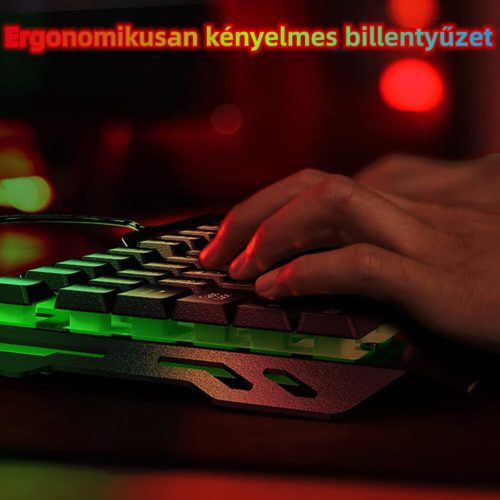 Herní klávesnice WisFox LED – s USB konektorem