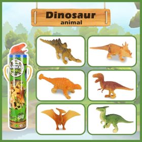 BeebeeRun Sada 6 měkkých figurek zvířat – pro děti