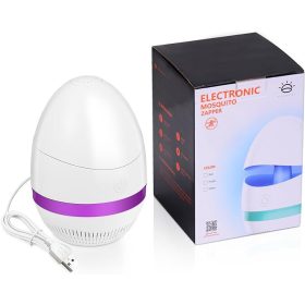   Elektrická LED lampa proti komárům SUNNEST – bílá, repelentní zařízení proti komárům