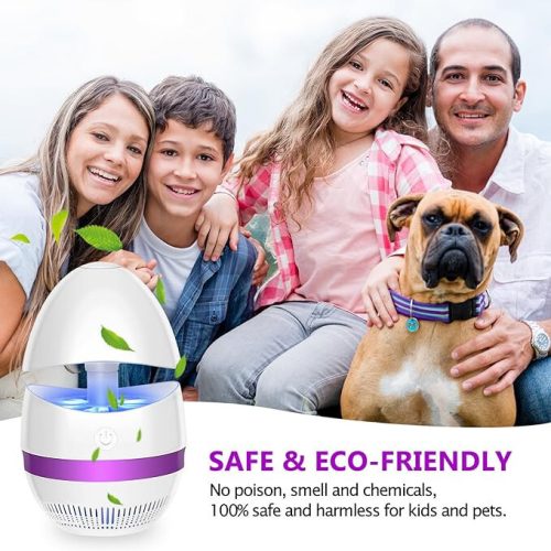 Elektrická LED lampa proti komárům SUNNEST – bílá, repelentní zařízení proti komárům