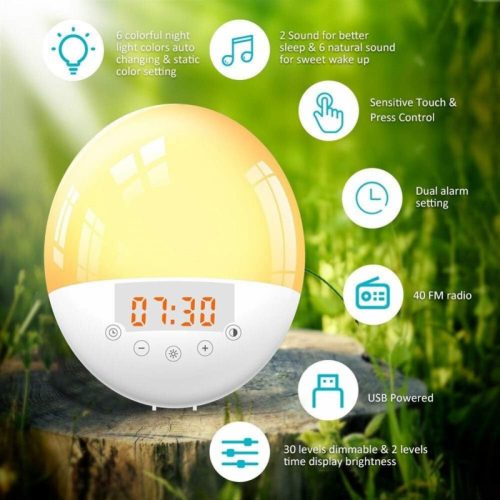 Bshop Budíček LED – Simulovaný východ slunce, Probuzení ve snu