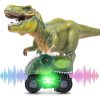 Autíčka s dinosaury Tencoz s LED světly – barevná