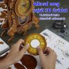 CubicFun 3D puzzle stolní vyřezávané kyvadlové hodiny – kreativní dekorační model