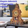 CubicFun 3D puzzle stolní vyřezávané kyvadlové hodiny – kreativní dekorační model