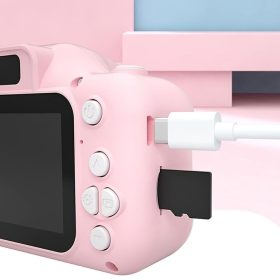 Digitální fotoaparát Bshop pro děti (růžový, slon)