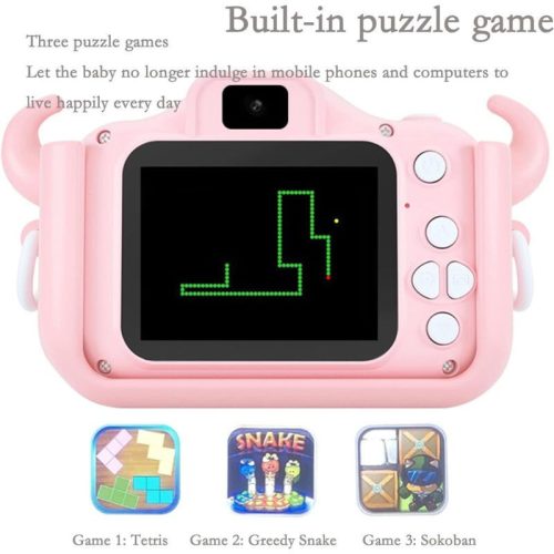 Digitální fotoaparát Bshop pro děti (růžový, slon)